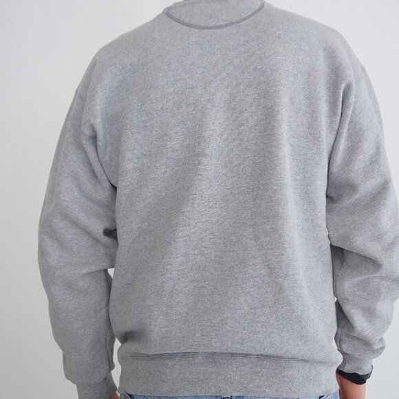 Vintage '90S Las Vegas Gray Heavyweight Cotton Crewneck Sweater L By Sope Creek - Picture 2 of 10